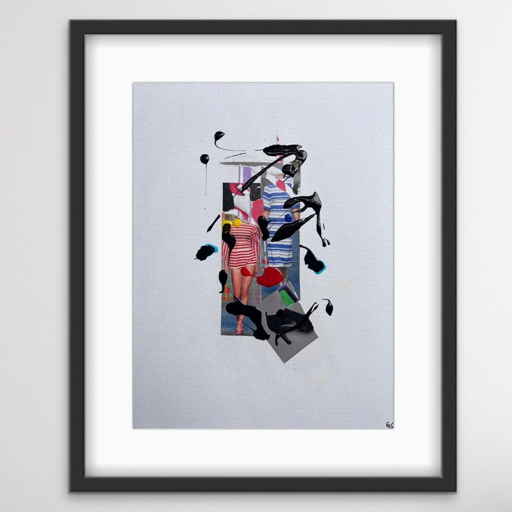 Original Minimalistic Mixed Media Painting for home decor 6/6